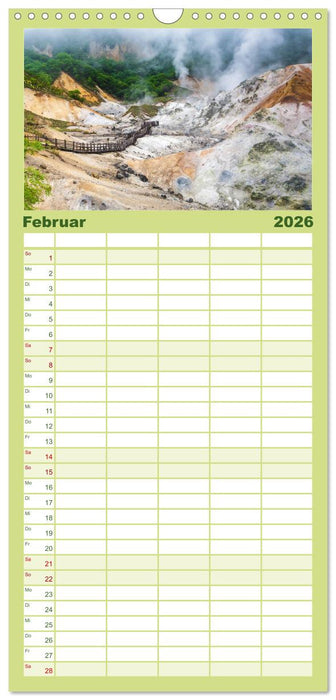 Japan. Im Land der aufgehenden Sonne (CALVENDO Familienplaner 2026)