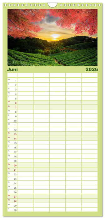 Japan. Im Land der aufgehenden Sonne (CALVENDO Familienplaner 2026)