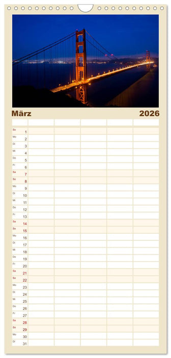 USA Der faszinierende Südwesten (CALVENDO Familienplaner 2026)