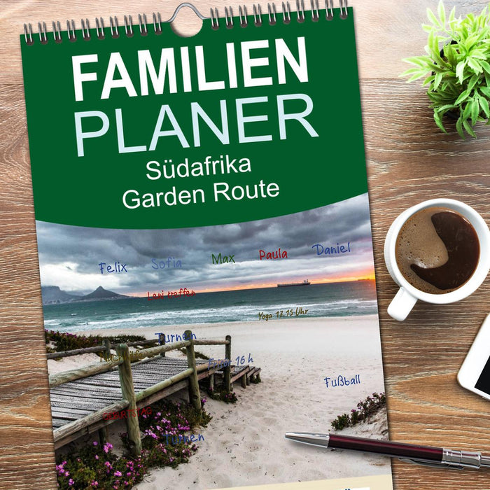 Südafrika - Garden Route (CALVENDO Familienplaner 2026)