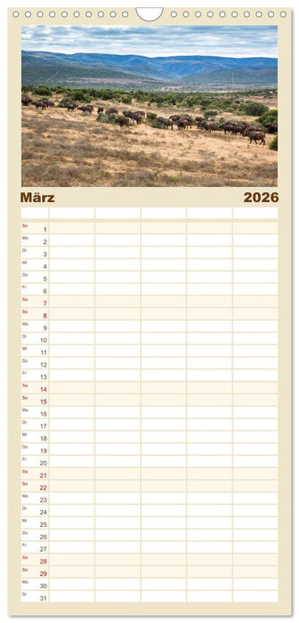 Südafrika - Garden Route (CALVENDO Familienplaner 2026)