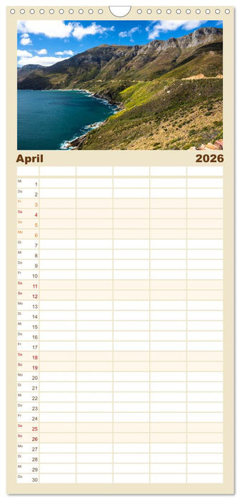 Südafrika - Garden Route (CALVENDO Familienplaner 2026)