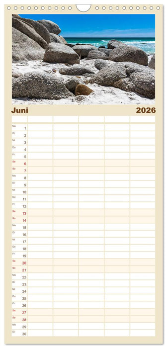 Südafrika - Garden Route (CALVENDO Familienplaner 2026)