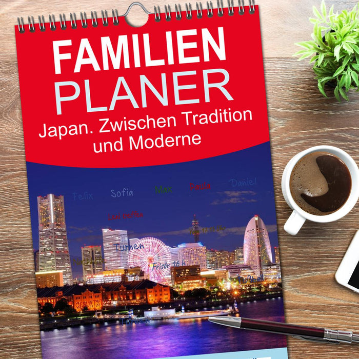 Japan. Zwischen Tradition und Moderne (CALVENDO Familienplaner 2026)