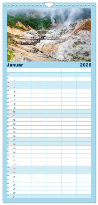 Japan. Zwischen Tradition und Moderne (CALVENDO Familienplaner 2026)