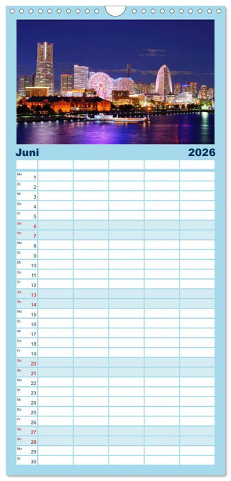 Japan. Zwischen Tradition und Moderne (CALVENDO Familienplaner 2026)