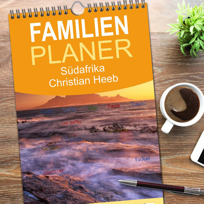 Südafrika Christian Heeb (CALVENDO Familienplaner 2026)