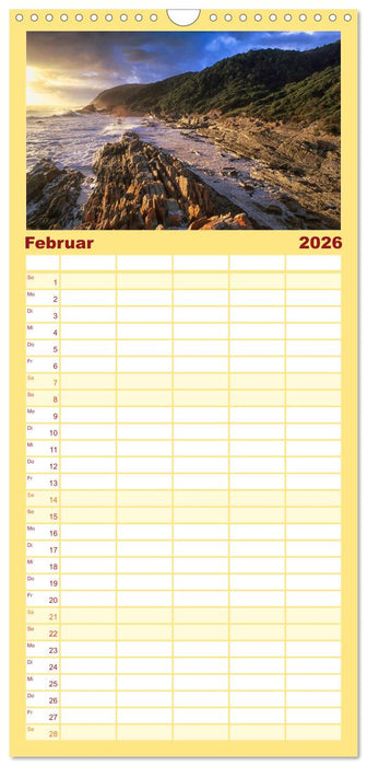 Südafrika Christian Heeb (CALVENDO Familienplaner 2026)