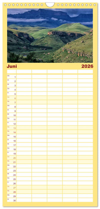 Südafrika Christian Heeb (CALVENDO Familienplaner 2026)