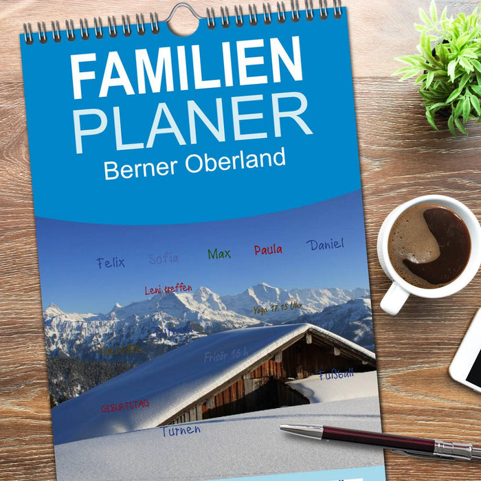 Berner Oberland (CALVENDO Familienplaner 2026)