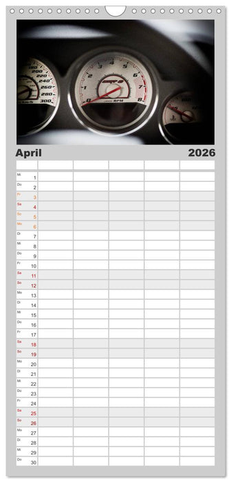 Dodge Challenger SRT8 (CALVENDO Familienplaner 2026)