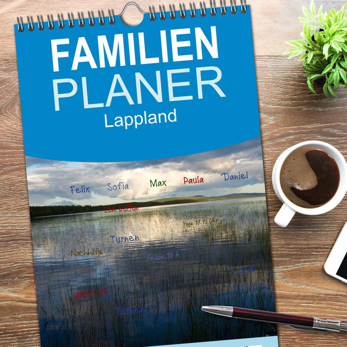 Lappland (CALVENDO Familienplaner 2026)