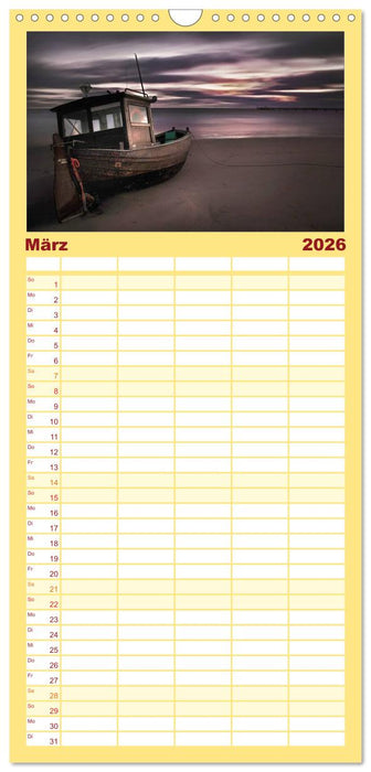 Usedom 2026 Rendezvous zwischen Ahlbeck und Heringsdorf (CALVENDO Familienplaner 2026)