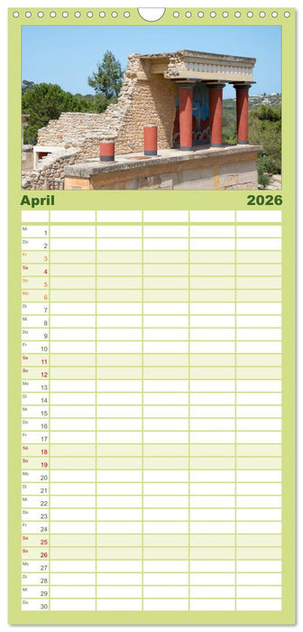 Zauberhaftes Kreta (CALVENDO Familienplaner 2026)