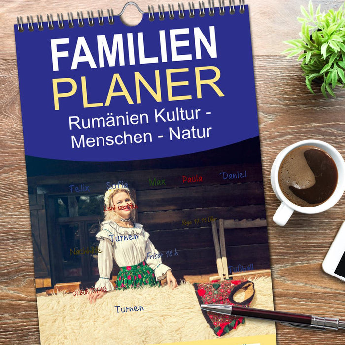 Rumänien Kultur - Menschen - Natur (CALVENDO Familienplaner 2026)
