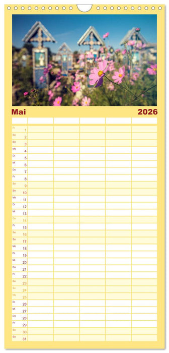 Rumänien Kultur - Menschen - Natur (CALVENDO Familienplaner 2026)