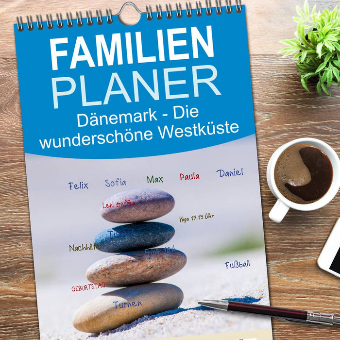 Dänemark - Die wunderschöne Westküste (CALVENDO Familienplaner 2026)