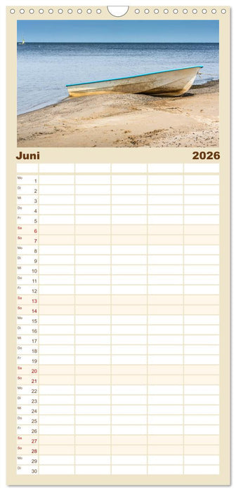 Dänemark - Die wunderschöne Westküste (CALVENDO Familienplaner 2026)