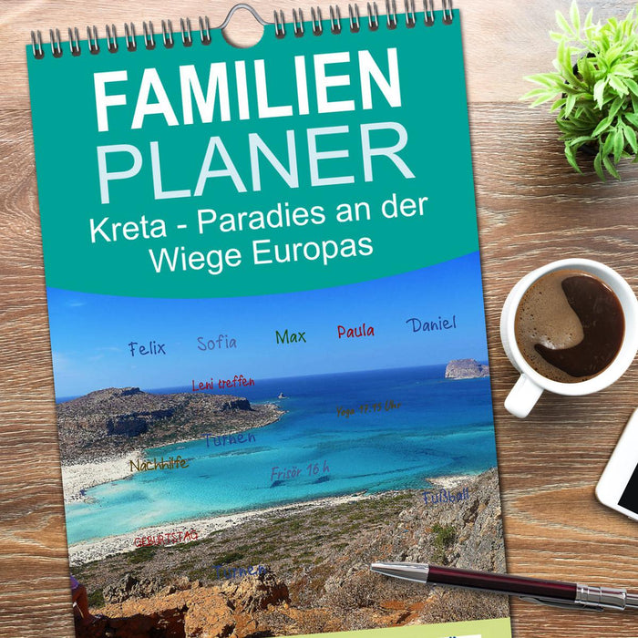 Kreta - Paradies an der Wiege Europas (CALVENDO Familienplaner 2026)