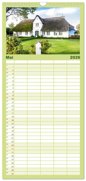 Sylt mein Inselblick (CALVENDO Familienplaner 2026)