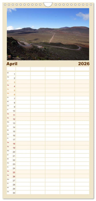 La Réunion - Paradies im indischen Ozean (CALVENDO Familienplaner 2026)