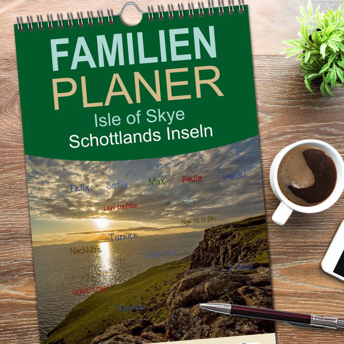 Isle of Skye - Schottlands Inseln (CALVENDO Familienplaner 2026)