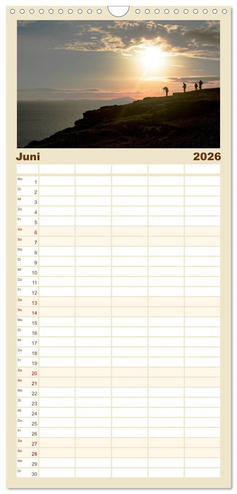 Isle of Skye - Schottlands Inseln (CALVENDO Familienplaner 2026)