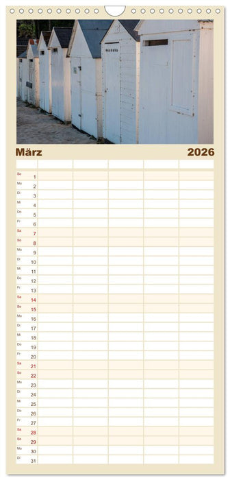 Bretagne: Finistère - am Ende der Welt (CALVENDO Familienplaner 2026)