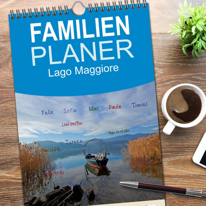 Lago Maggiore (CALVENDO Familienplaner 2026)