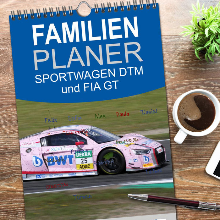 SPORTWAGEN DTM und FIA GT (CALVENDO Familienplaner 2026)