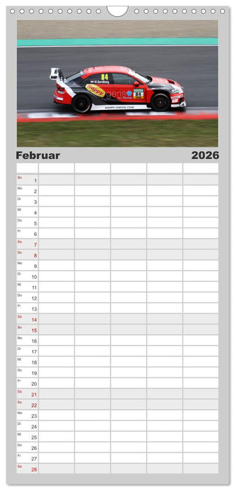 SPORTWAGEN DTM und FIA GT (CALVENDO Familienplaner 2026)