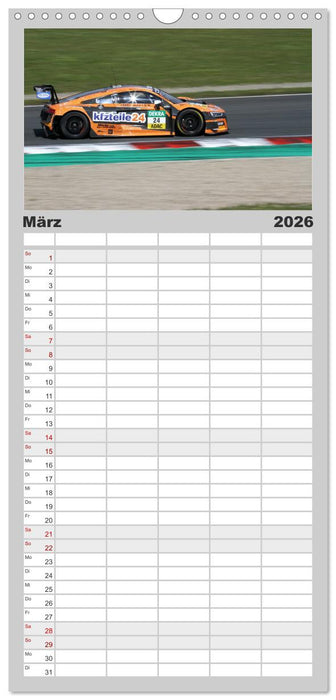 SPORTWAGEN DTM und FIA GT (CALVENDO Familienplaner 2026)