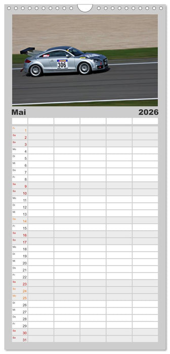SPORTWAGEN DTM und FIA GT (CALVENDO Familienplaner 2026)