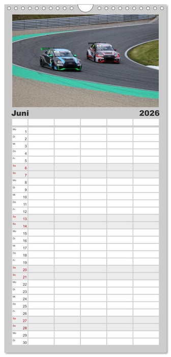 SPORTWAGEN DTM und FIA GT (CALVENDO Familienplaner 2026)