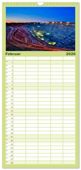 Australien - Travel The Gravel (CALVENDO Familienplaner 2026)