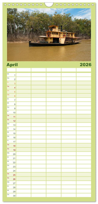 Australien - Travel The Gravel (CALVENDO Familienplaner 2026)