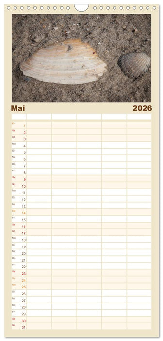 Sankt Peter-Ording. Sonne - Strand - Meer (CALVENDO Familienplaner 2026)