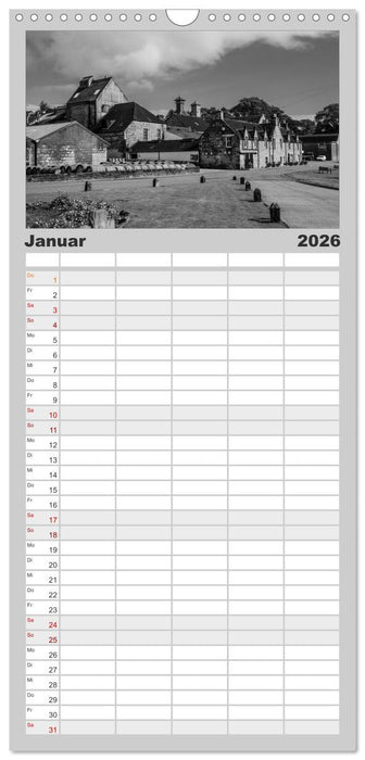 Schottischer Whisky (CALVENDO Familienplaner 2026)