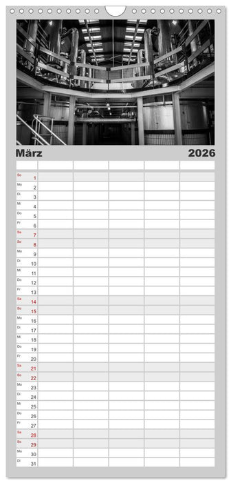 Schottischer Whisky (CALVENDO Familienplaner 2026)