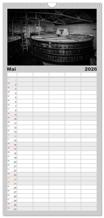 Schottischer Whisky (CALVENDO Familienplaner 2026)