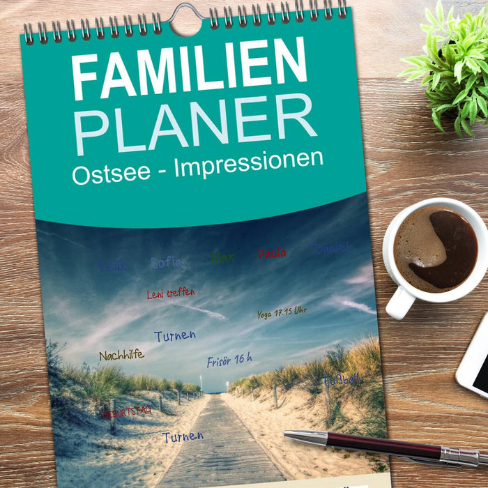 Ostsee - Impressionen (CALVENDO Familienplaner 2026)