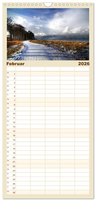 Ostsee - Impressionen (CALVENDO Familienplaner 2026)