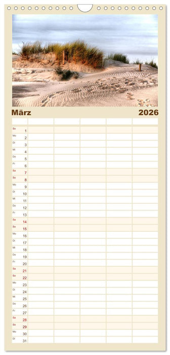 Ostsee - Impressionen (CALVENDO Familienplaner 2026)