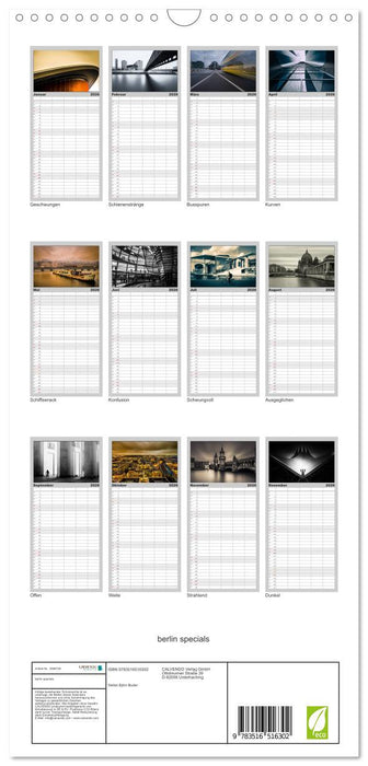 berlin specials (CALVENDO Familienplaner 2026)