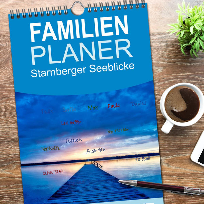 Starnberger Seeblicke (CALVENDO Familienplaner 2026)