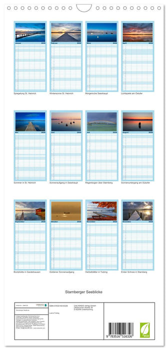 Starnberger Seeblicke (CALVENDO Familienplaner 2026)