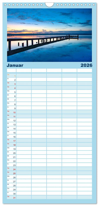 Starnberger Seeblicke (CALVENDO Familienplaner 2026)