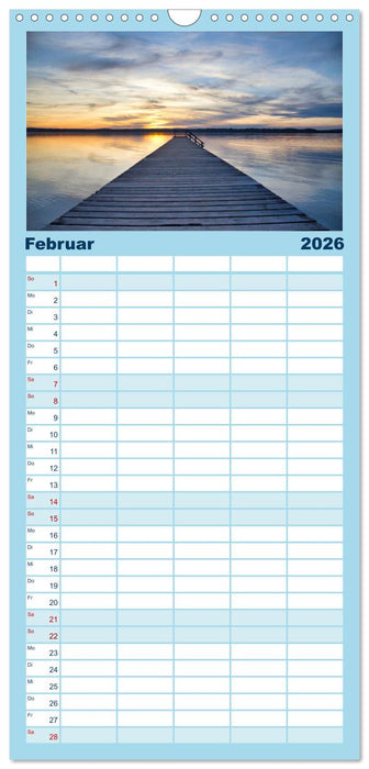 Starnberger Seeblicke (CALVENDO Familienplaner 2026)