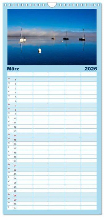 Starnberger Seeblicke (CALVENDO Familienplaner 2026)