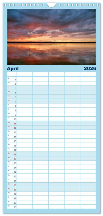 Starnberger Seeblicke (CALVENDO Familienplaner 2026)